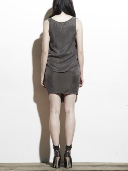画像3: JUMA - scoop neck wrapdress (3)