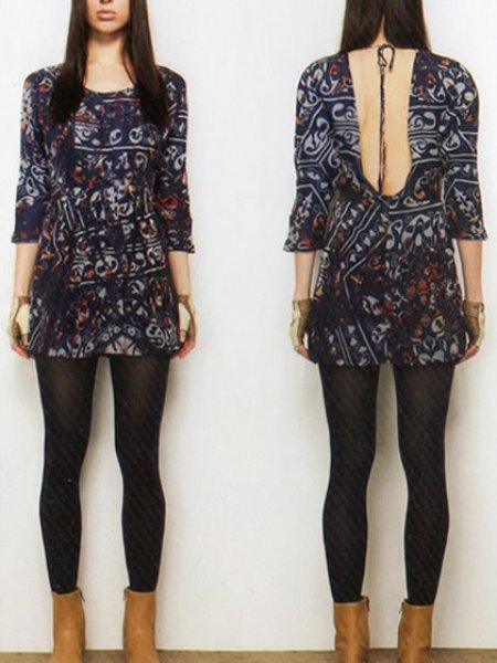 画像1: JUMA -  Pleated Mini Dress (1)