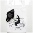 画像1: MOLLA SPACE The Nonlife Zoo - Gorilla Eco bag Keychains (1)
