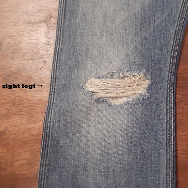 【SKARGORN】WOLF [Mens / DENIM / PISTOL]