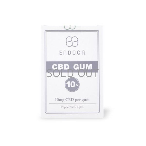 画像1: ENDOCA / CBD Chewing Gum 100mg CBD (1)