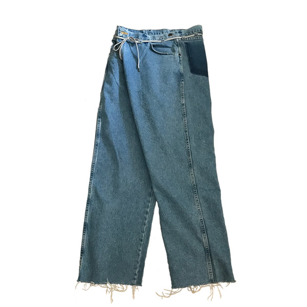 SALE】MAISON EUREKA - VINTAGE REWORK BIGGY PANTS / M＜デニムパンツ