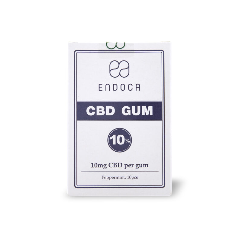 ENDOCA / CBD Chewing Gum 100mg CBD